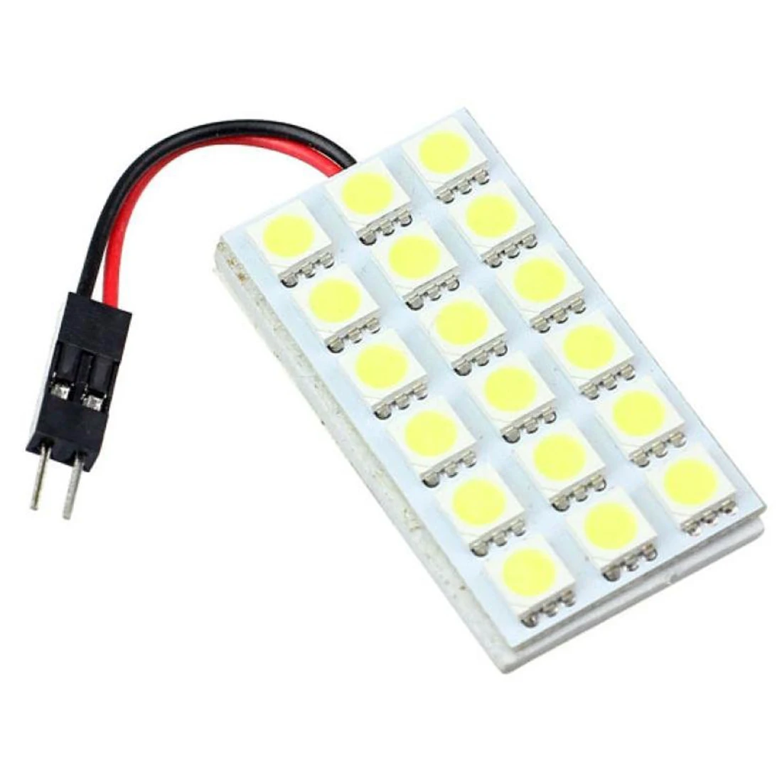 

18 SMD 5050 LED T10 BA9S bulb adornment of the car Light inside the lamp panel 12V white