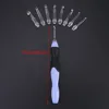 9 in 1 USB LED Illuminated Purple Crochet Needle Set Detachable Knitting Tool Kit Sewing Accessories Sewing Tools TP ► Photo 2/6