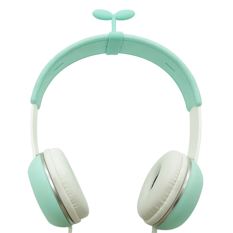 

Cute Girl Children headphones Wired Headset Cartoon Stereo Music Earphones With Microphone For Xiaomi iPhone X PC
