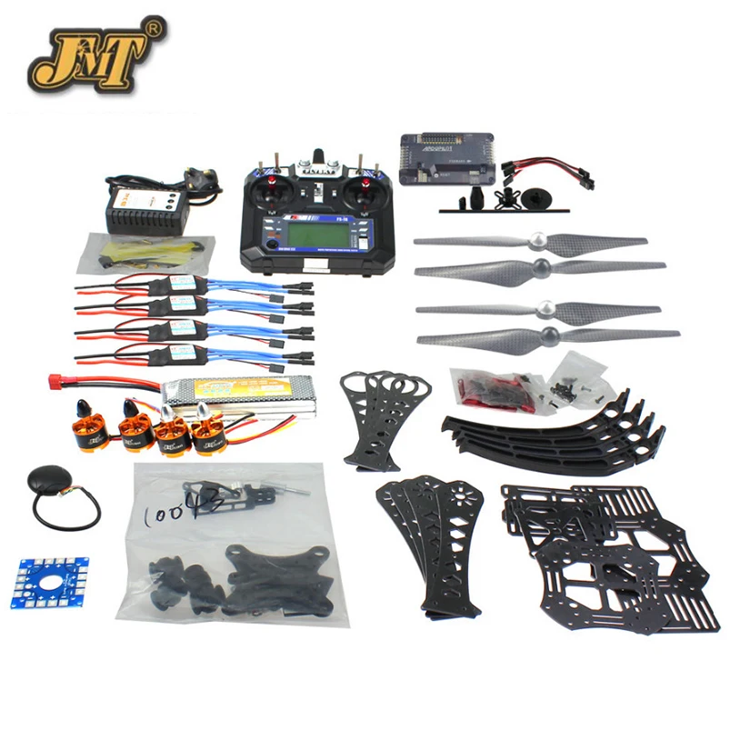 

JMT DIY RC Drone Quadrocopter RTF With Gimbal Frame Kit QQ Super FS-i6 Remote controller