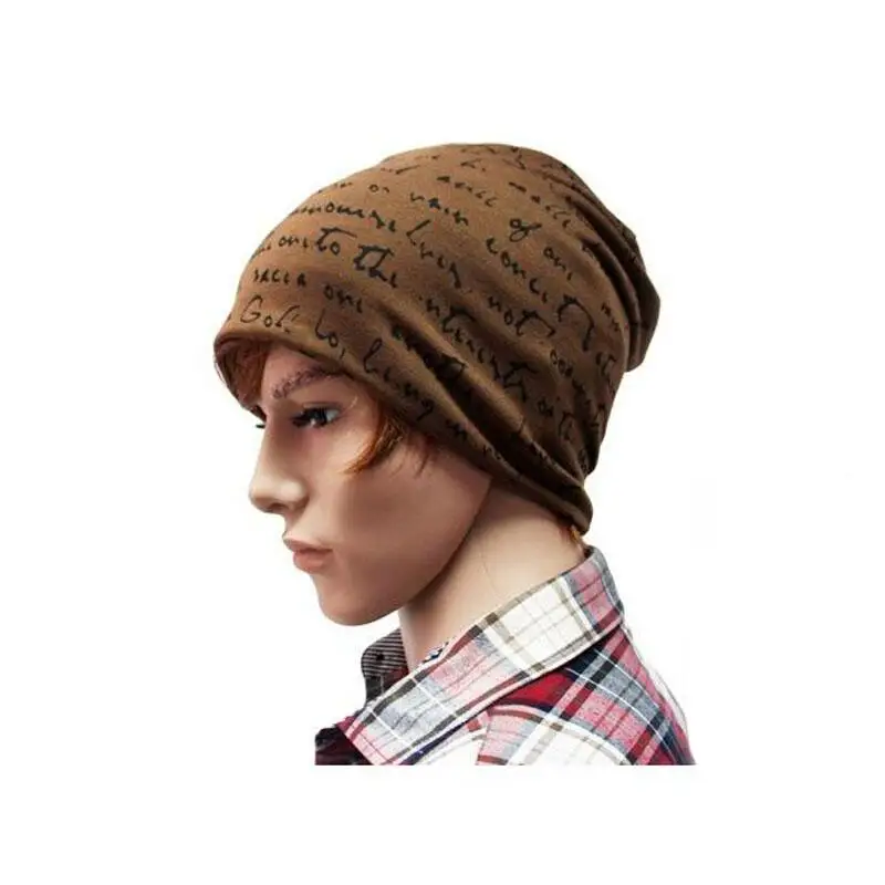 SUOGRY зимняя мужская шапка женская шапка с принтом вязаная шапка черепки шапочки хип-хоп чулок шляпа для Для мужчин Для женщин Bonnet Gorro Touca