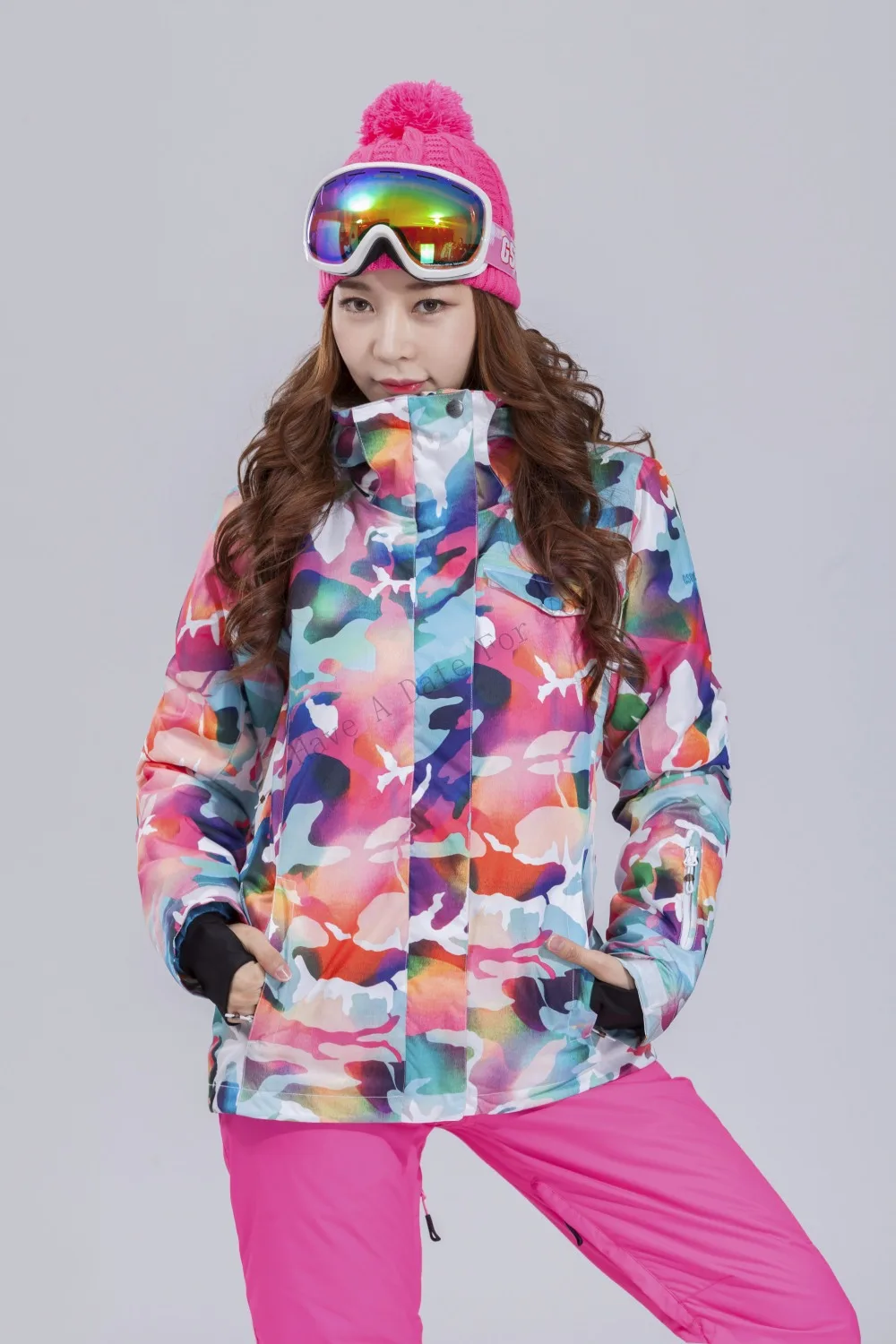 المرأة سترة تزلج التمويه نمط سترة على الجليد للماء الملابس يندبروف الحرارية الإناث معطف الشتاء سترة الرياضة ارتداء المرأة سترة تزلج التمويه نمط سترة على الجليد للماء الملابس يندبروف الحرارية الإناث معطف الشتاء سترة الرياضة ارتداء