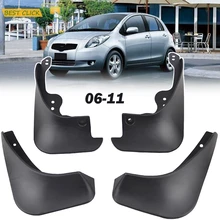 Abas de lama para toyota yaris hatchback hatch 2005-2011 vitz daihatsu charade mudflaps respingo guardas para-lamas 2006 2007 2008 2009