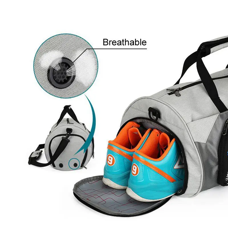  Men Gym Bags For Training Bag Tas Fitness Travel Sac De Sport Outdoor Sports Swim Women Dry Wet Gym - 32819666878