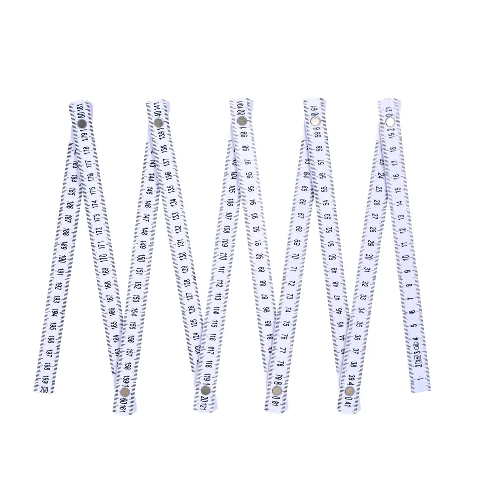 1 METER EXTENDING RULER Carpenter Builder Electrician Lightweight Measure Tool