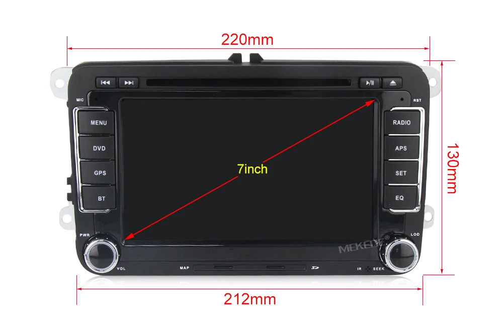 2Din Android9 автомобильный dvd-плеер для Volkswagen PassatB6 B7 Jetta MK5 MK6 автомобиль Android Golf DVD gps VW радио 65DS