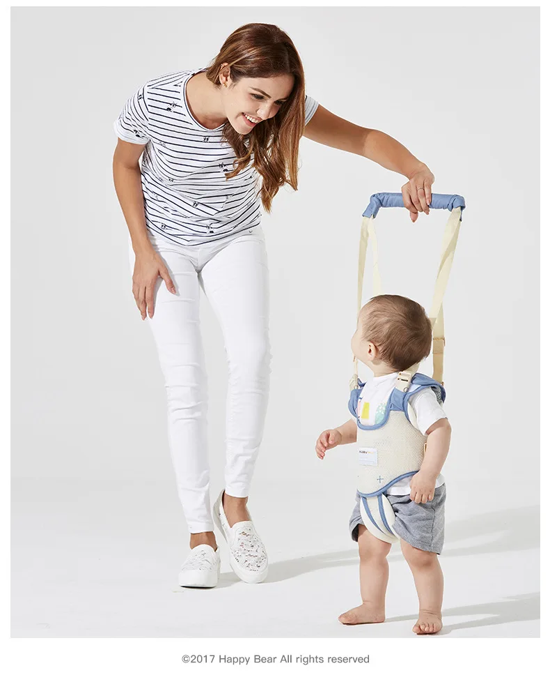 

High quality multi-functional baby learning step baby with two use breathable step belt mother and baby
