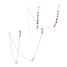 2 шт. модные очки цепи, Fit Солнцезащитные очки для женщин, очки чтения для мужчин