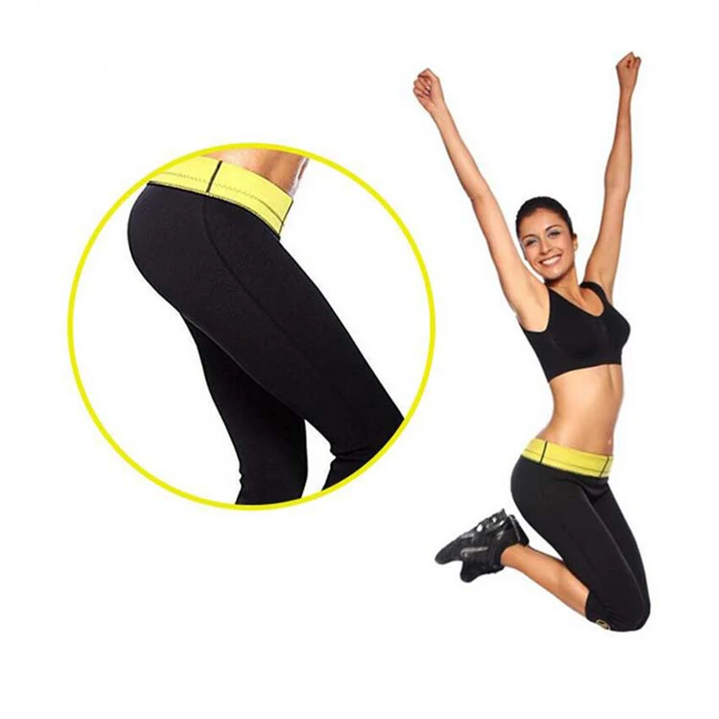 Neoprene Heating Sauna Shaping Pants Hot Shapers Slimming Sweating Fitness Sports Fat Burning Seven Points Yoga Pants-1