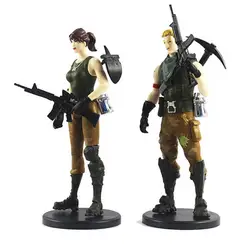 Популярные две недели Figuras Juguetes игра pvc модель битва Fortnited мальчиков Фигурки и игрушки