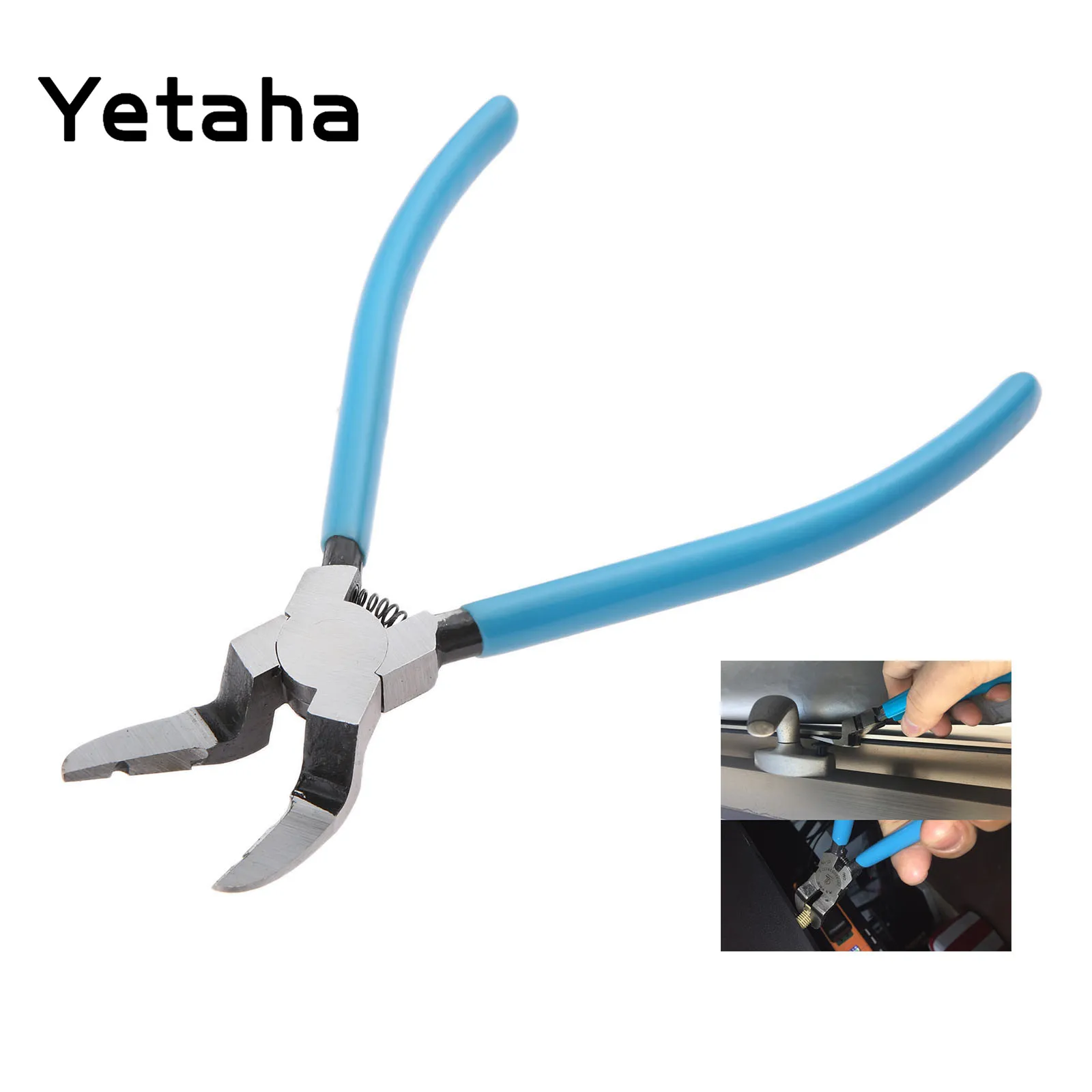 

Yetaha Car Fastener Removal Repair Tools Mutipurpose Diagonal Plier Car Trim Rivets Trim Clip Cutter Remover Puller Tool