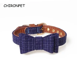Bowknot Dog Collar Adjustable Leather Buckle Small Dog Pet Collar Bandana Cute Cat Puppy Chihuahua Decoration Pet Supplies Bowknot Dog Collar Adjustable Leather Buckle Small Dog Pet Collar Bandana Cute Cat Puppy Chihuahua Decoration Pet Supplies