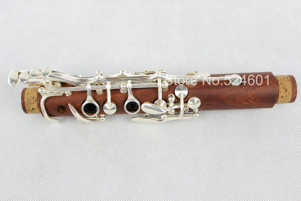 Composite ABT-450 E13 Red Wood Professional Clarinet Trop B Tuning, Rosewood Mahogany Clarinet Silvering accessories Buffet Keys