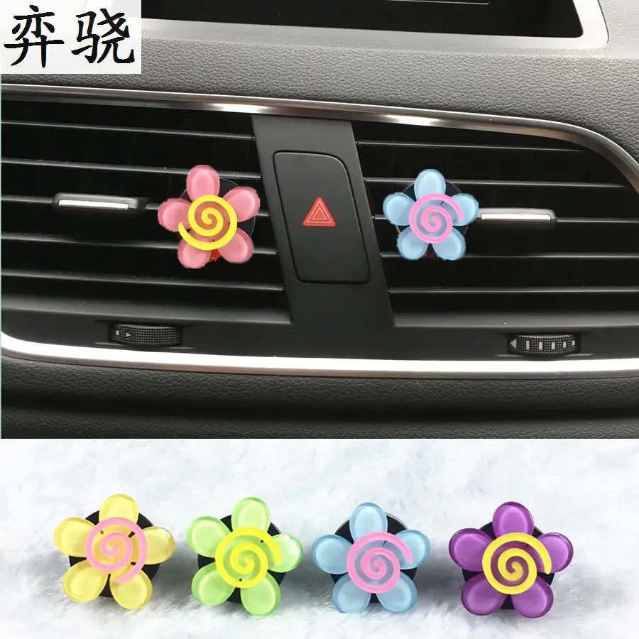 Exquisite Flower car styling decoration car air freshener Perfumes 100