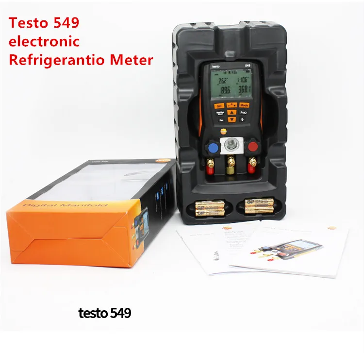 Testo 549 цифровой манометр хладагент сервис манометр системы метр точная система измерения для HVAC 0560 0550