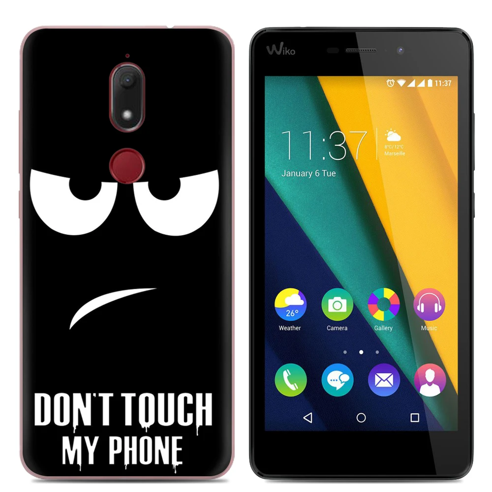 Чехол для телефона Wiko просмотр 5 7 дюймовый стильная футболка с изображением