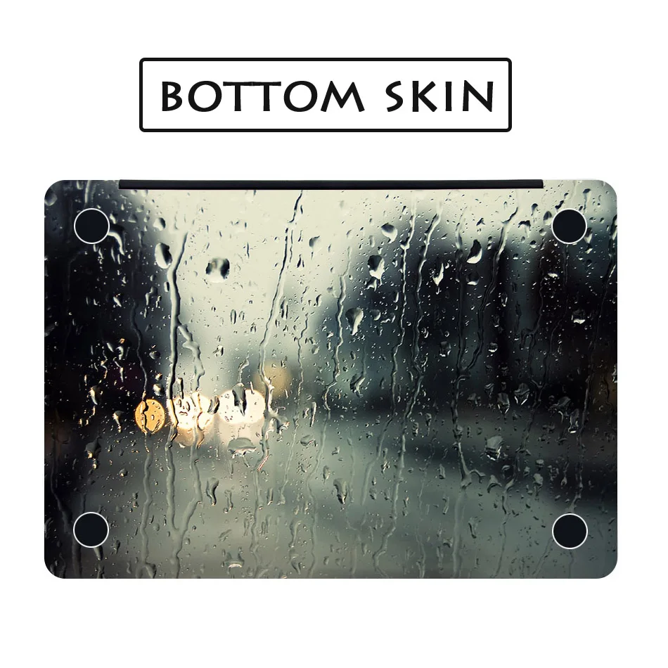 Rain Drop Art Full Cover Skin for Apple Macbook Air Pro Retina 11 12 13 15.6 inch HP Mi Notebook Protective Laptop Sticker Decal Rain Drop Art Full Cover Skin for Apple Macbook Air Pro Retina 11 12 13 15.6 inch HP Mi Notebook Protective Laptop Sticker Decal