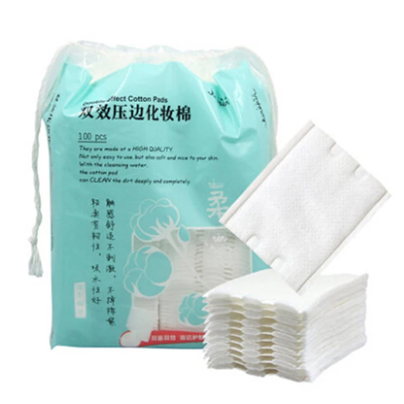 Deep Cleansing Cotton Makeup Remover 300Pcs Clean Anti Sensitive Wipes