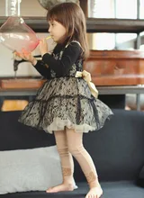 Girl’s summer lace condole belt dress , princess dress ,girls party dresses , 5pcs/lot LWH01