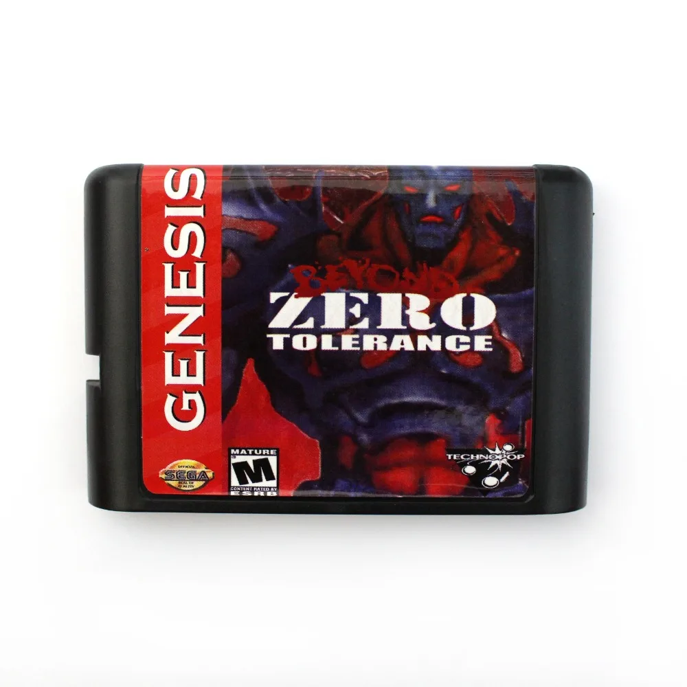 

Beyond Zero Tolerance 16 bit MD Game Card For Sega Mega Drive For Genesis