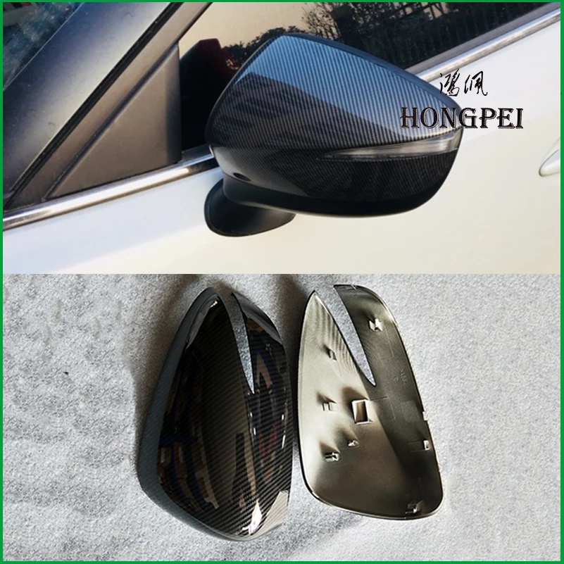 

For Mazda CX-5 CX5 2015 2016 Rearview Mirror Cover Shell Door Side Wing Mirror Cover Cap Trim Car Accessories
