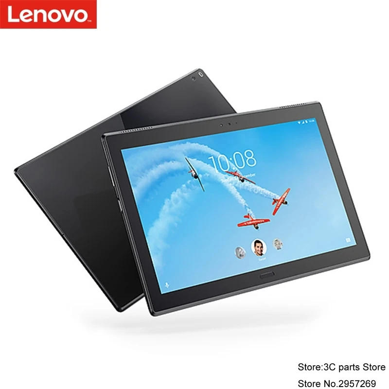Новый Lenovo Tab 4 10 plus X704N дюймов Android 7 1 LTE Qualcomm Snapdragon 625 ГБ 64 сканер отпечатков пальцев