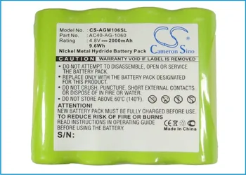 

Cameron Sino 2000mAh Battery 3ABAT-XXT9U-929, AC40-AG-1060 for Astro Gaming Mixamp, Video Gaming Equipment