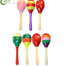 Деревянные молотки 3 стиля детские игрушечные мячи, разноцветные ручки с мультяшным рисунком колокольчики ударные Детские LYQ