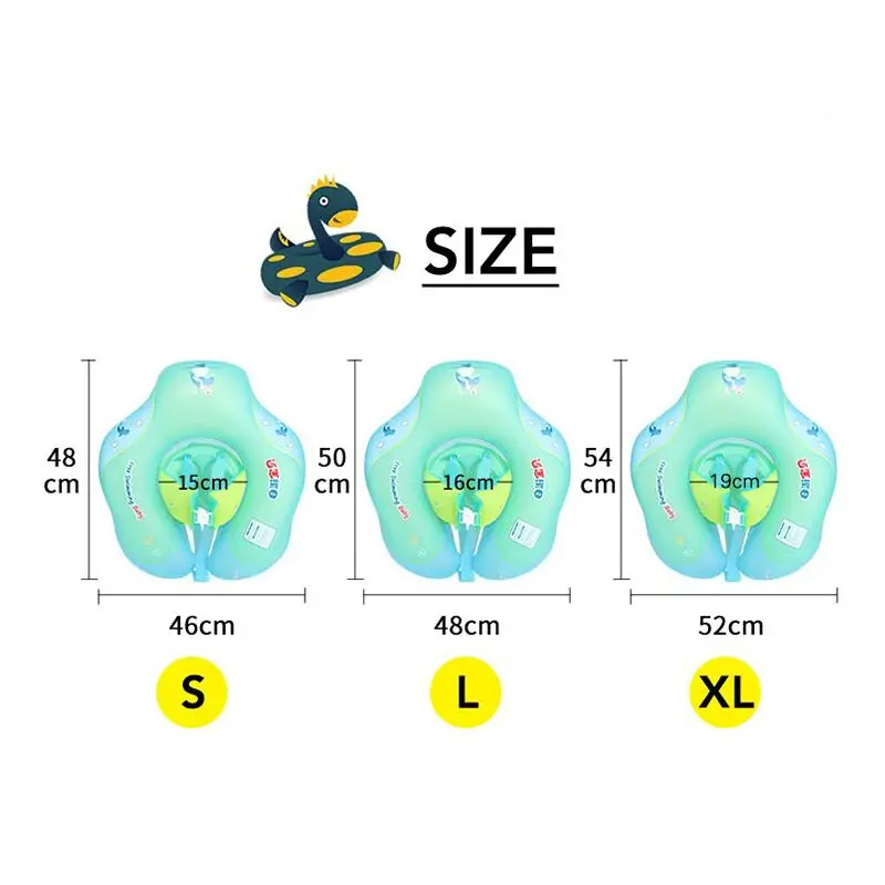 Новый надувной круг для купания ребенка кольцо безопасности младенческой подмышки плавающие дети Плавательный Бассейн Аксессуары