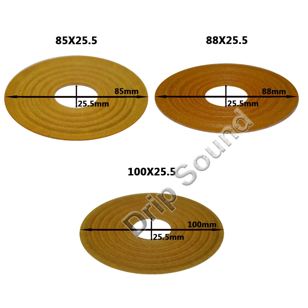 2 шт. 85x25 5/88x25 5/100x25 5 мм эластичный волновой громкий динамик сабвуфер ремонт