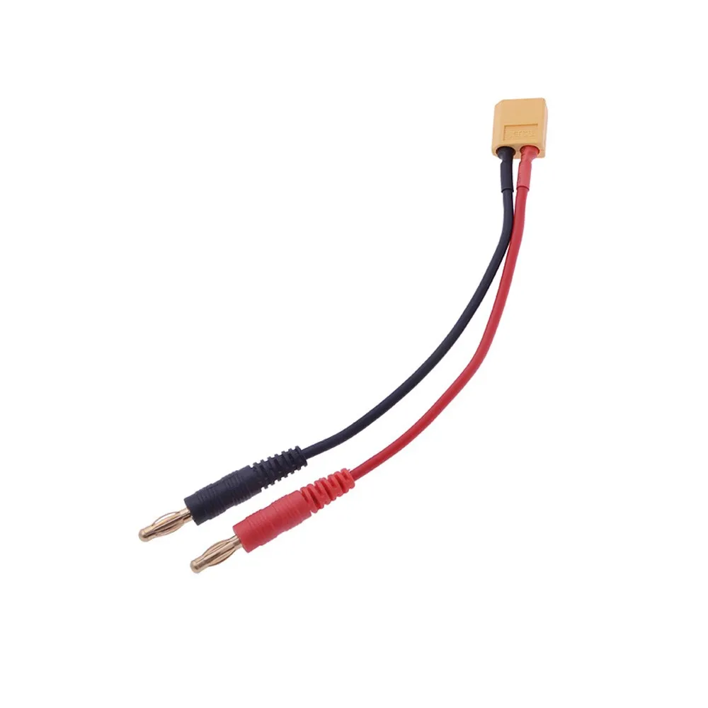 RC Parts 15cm XT60 Power Supply to 4.0 Banana Plug Balance Charge Cable for RC Helicopter Quadcopter XT60 Lipo Battery Connector