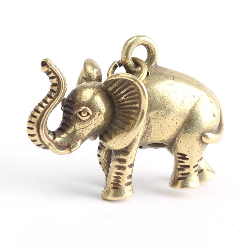 Очаровательная подвеска талисман винтажный брелок в виде слона сумка кошелек с