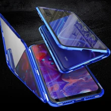 Роскошный защитный Магнитный чехол для всего тела для Xiaomi mi CC9 360 двусторонний передний и задний стеклянный чехол Xio mi Xiao mi CC9 чехол