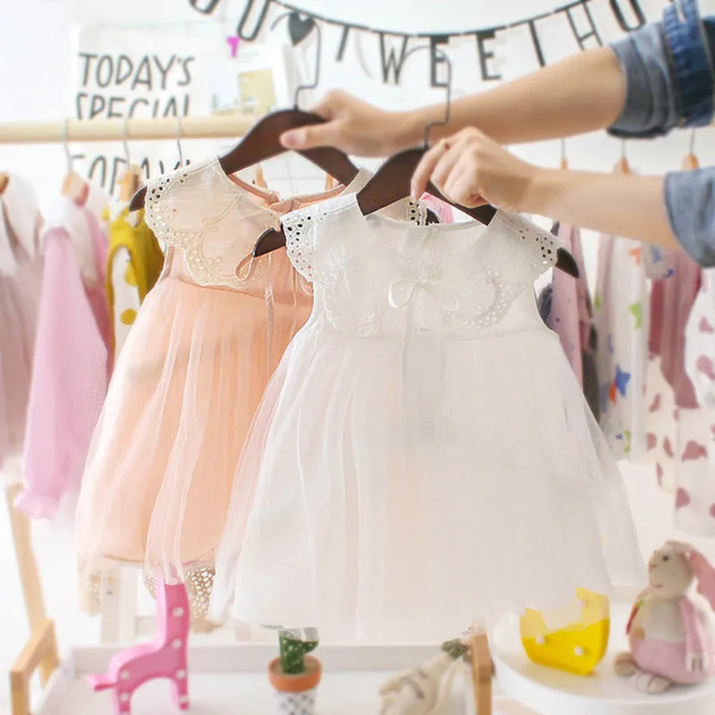 Newborn Baby Girls Lace Dress Party Kids Clothing 2019 Fashion Cute Princess Christening Toddler girls 1 Years Birthday Dresses (7)
