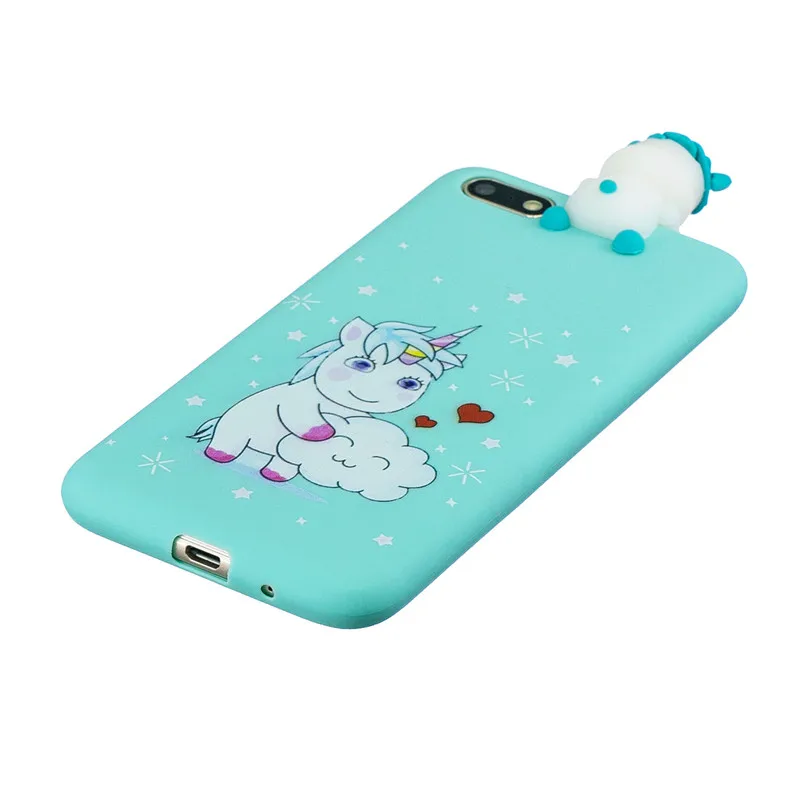 Honor 7A 8A Silicone Case on sFor Huawei honor 7A DUA-L22 Case for Huawei Y5 Prime 2018 Y6 Prime 2019 Cover 3D Soft Phone Cases cute phone cases huawei