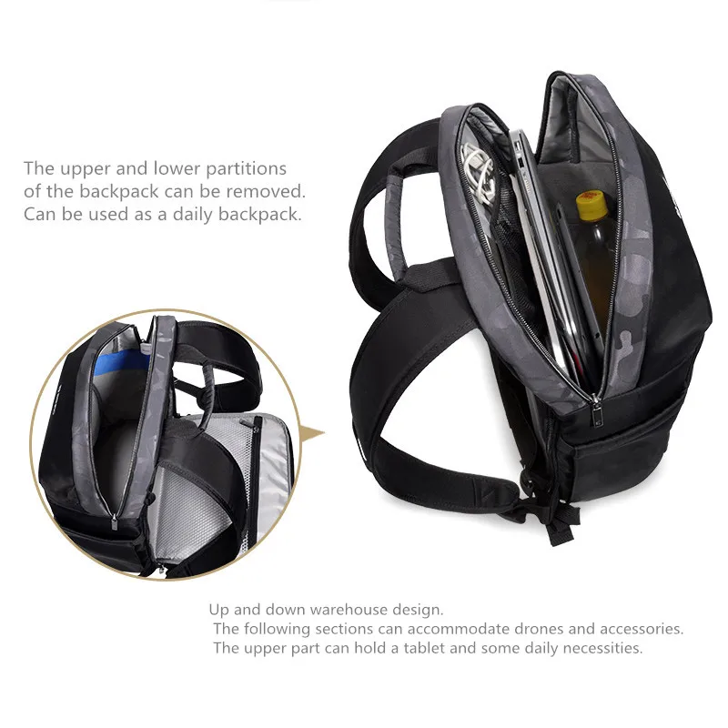 dji drone case backpack Outdoor photography spare parts storage waterproof bag for dji mavic２pro & zoom  mavic pro 1 spark air drone Accessories 1 (1)