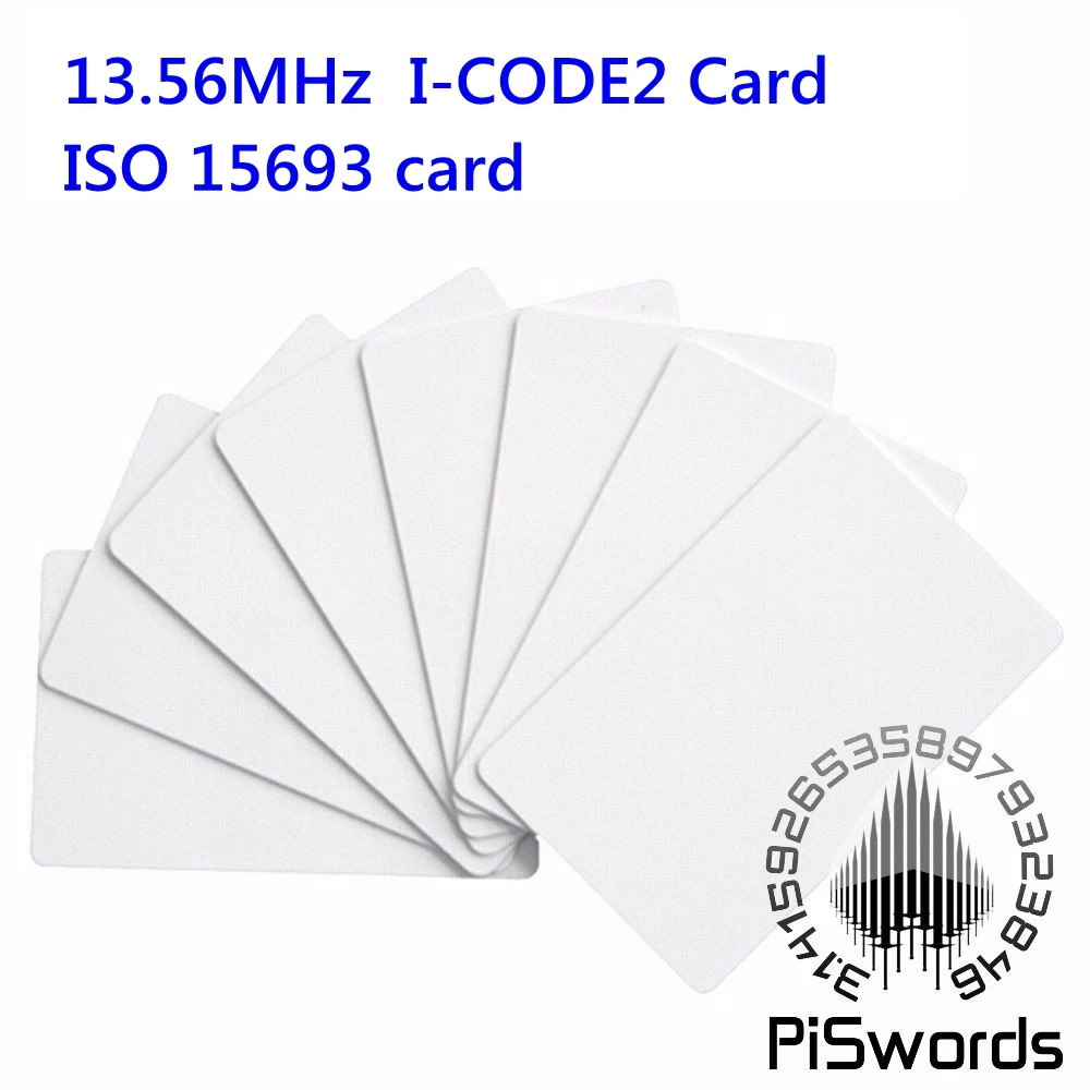 NFC I-CODE2 karte 13,56 mhz RFID IC karte 15693 karte Access Control System