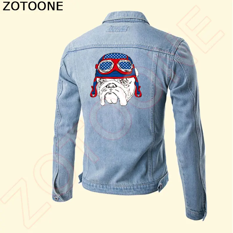 ZOTOONE Dog Patches Cute Cartoon Animal Stickers for Tops T-shirt Household Iron-on Transfer DIY Decoration Appliqued for Bags C ZOTOONE Dog Patches Cute Cartoon Animal Stickers for Tops T-shirt Household Iron-on Transfer DIY Decoration Appliqued for Bags C