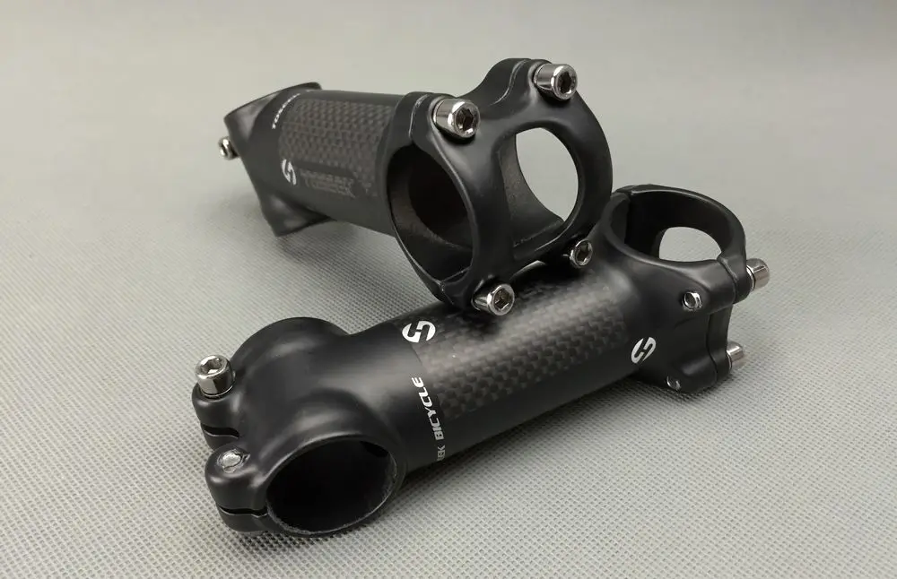 TOSEEK-Carbon-Alloy-17-6-Degree-Bicycle-Stem-Rack-Road-MTB-bike-Stems-Cycling-Parts-31 (3)