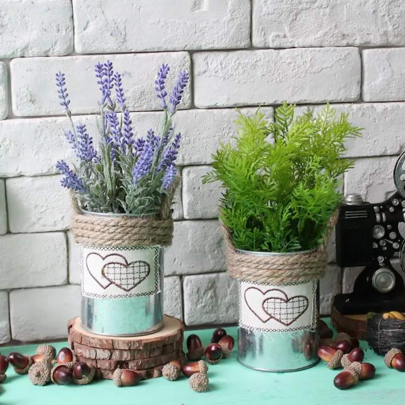 Buy Free Shipping! 2pcs/lot European style Metal Pot