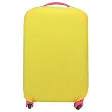 מקרי כיסוי מגן case תיק חם אופנה מקרה עגלת מזוודת 20 inch צהוב