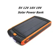 Высокое качество 23000 мАч 2,2 Вт Зарядное устройство солнечная батарея Солнечное зарядное устройство 5 в 12 В 16 в 19 в портативное зарядное устройство для ноутбука/телефона