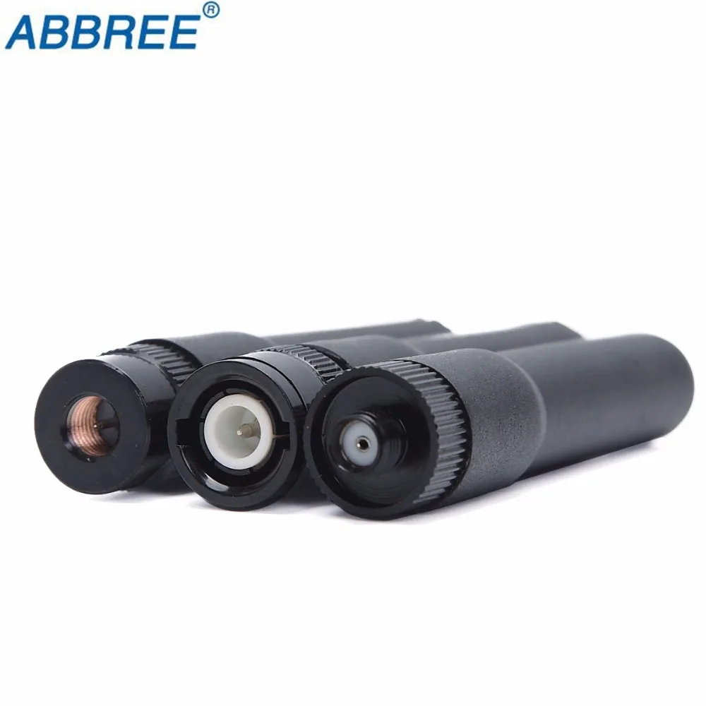 

ABBREE ST20 Dual Band SMA-Female/SMA-Male /BNC 144MHz/430MHz Soft Antenna for HYT Icom TYT BAOFENG Wonxun Walkie Talkie SF20
