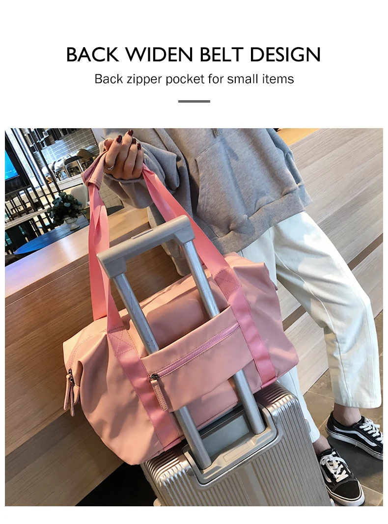 Переносная сумка для багажа, дорожная сумка, нейлоновая сумка для путешествий, сухая влажная женская сумка, переносная мужская сумка-тоут, дорожные сумки для дам XA713WB