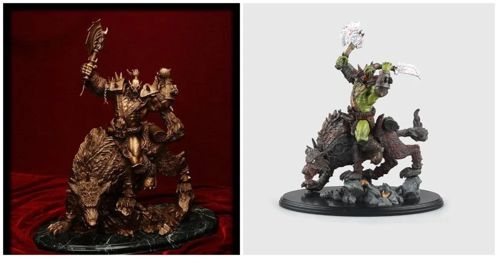 

Heroes of the Storm Cosplay Wolf Rider 26cm/10.2'' Boxed Garage Kits Action Figures Model Toys