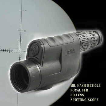 

Freeshipping 15-45x60 ED Spotting Scope telescope terrestre Ultra HD sniper tactics Mil dot ffd reticle