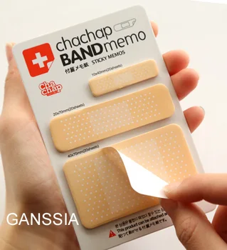 

1pc/lot Creative Band Aid type Notepad Note Memo Sticky Scratch notes Message post (ss-539)