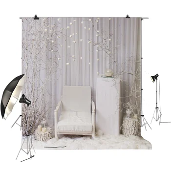 

10ft Christmas photography filming booth Backdrops 5 X 7 Winter Backdrop XT6101