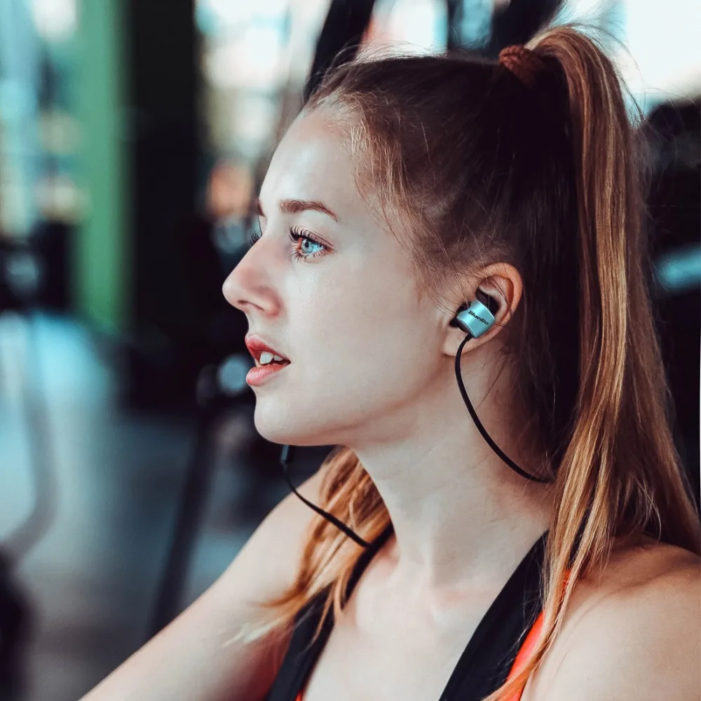 Bluedio TE original mini bluetooth wireless earphone sweatproof sports earphone with microphone for phone and music headset