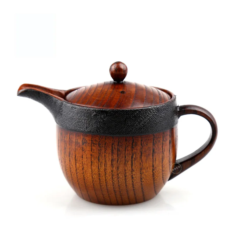 Wooden teapot tea set boutique tea set department store